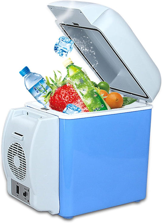Portable Mini Fridge Cooler and Warmer (ثلاجة صغيرة محمولة للتبريد والتسخين)