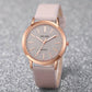 Women's Shiny Quartz Watch Set 6PCS