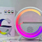 G SHAPED RGB LIGHT TABLE LAMP WITH WIRELESS CHARGER