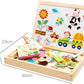 Digital Shape Drawing Wooden Board For Kids