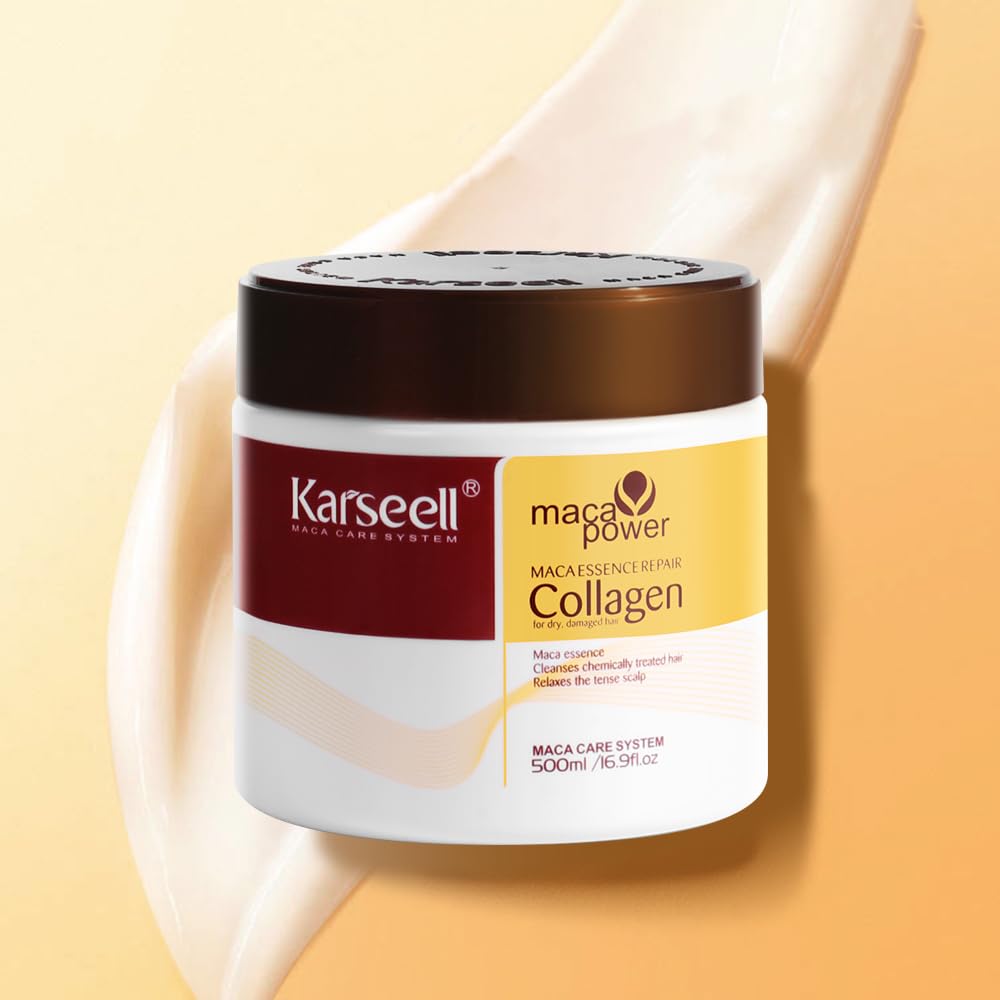 Karseell Maca Power Collagen Hair Mask  (كارسيل ماسك الشعر بالكولاجين وقوة الماكا)