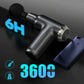 MUSCLE MASSAGE GUN WITH 4 HEADS