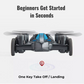JJRC Mini Drone Air-Ground Flying Car Dual Mode Racing Stunt Vehicle RC Car Quadcopter Drone