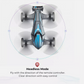 JJRC Mini Drone Air-Ground Flying Car Dual Mode Racing Stunt Vehicle RC Car Quadcopter Drone