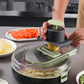 9in1 Vegetable Slicer, Multifunctional Fruit Slicer, Manual Food Grater, Vegetable Grater, Cutter With Container